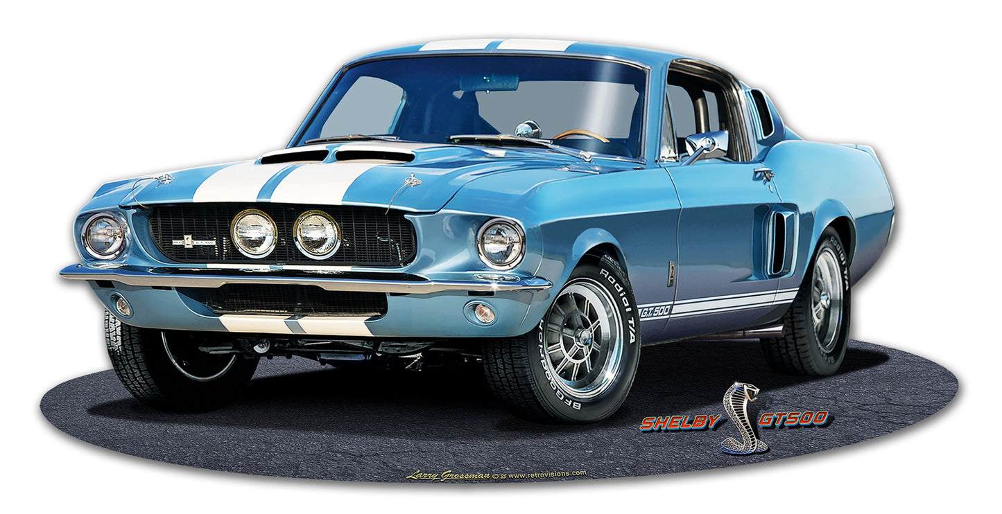 1967 Shelby Mustang GT500 Laser Cut