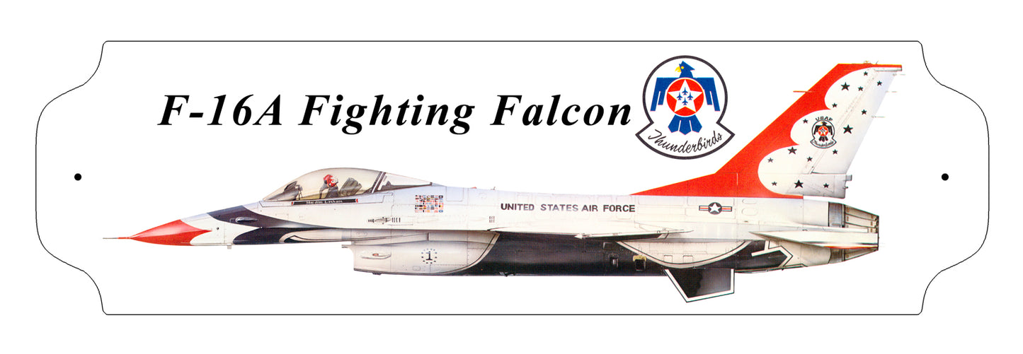 DP026 - F-16A Fighting Falcon Vintage Sign