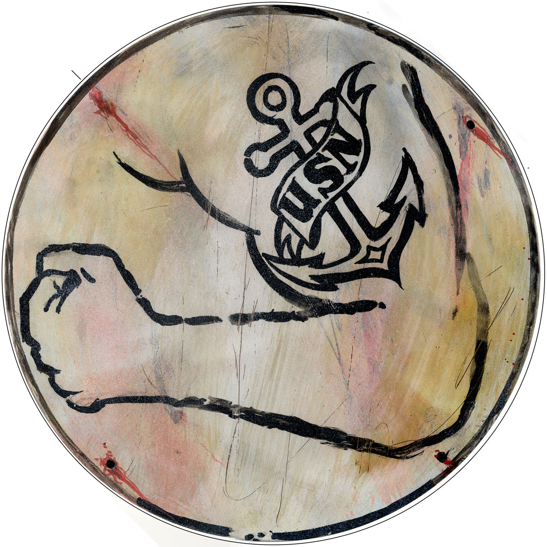 Tattoo Sign 14" round GD046