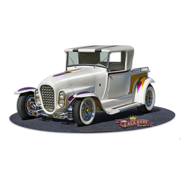 Ala Kart Metal Laser Cut Out AVAILABLE IN TWO SIZES by artist Larry Grossman