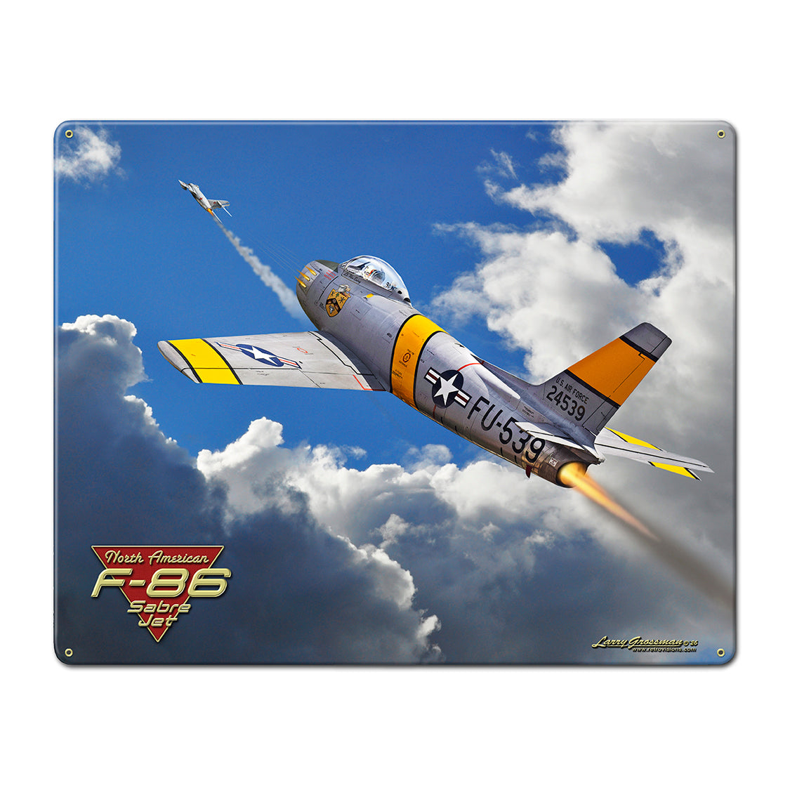 F-86 Sabre Jet -From the Larry Grossman Collection Available in Two Sizes LGC861