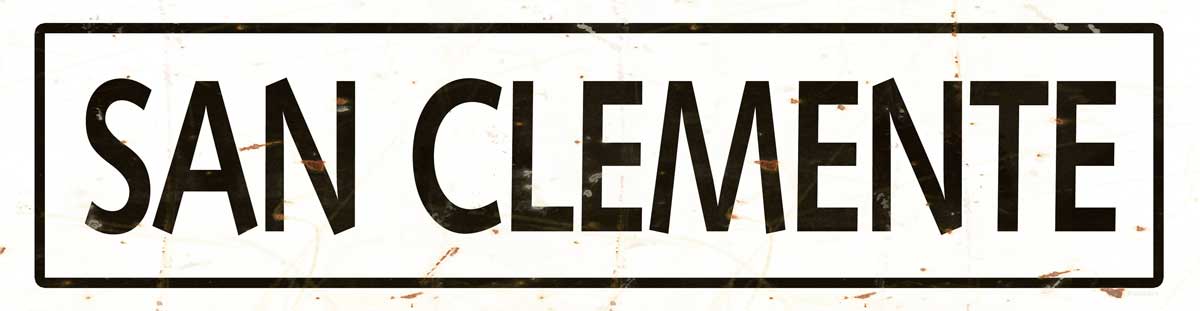 PNGB876 San Clemente White Black 20x5