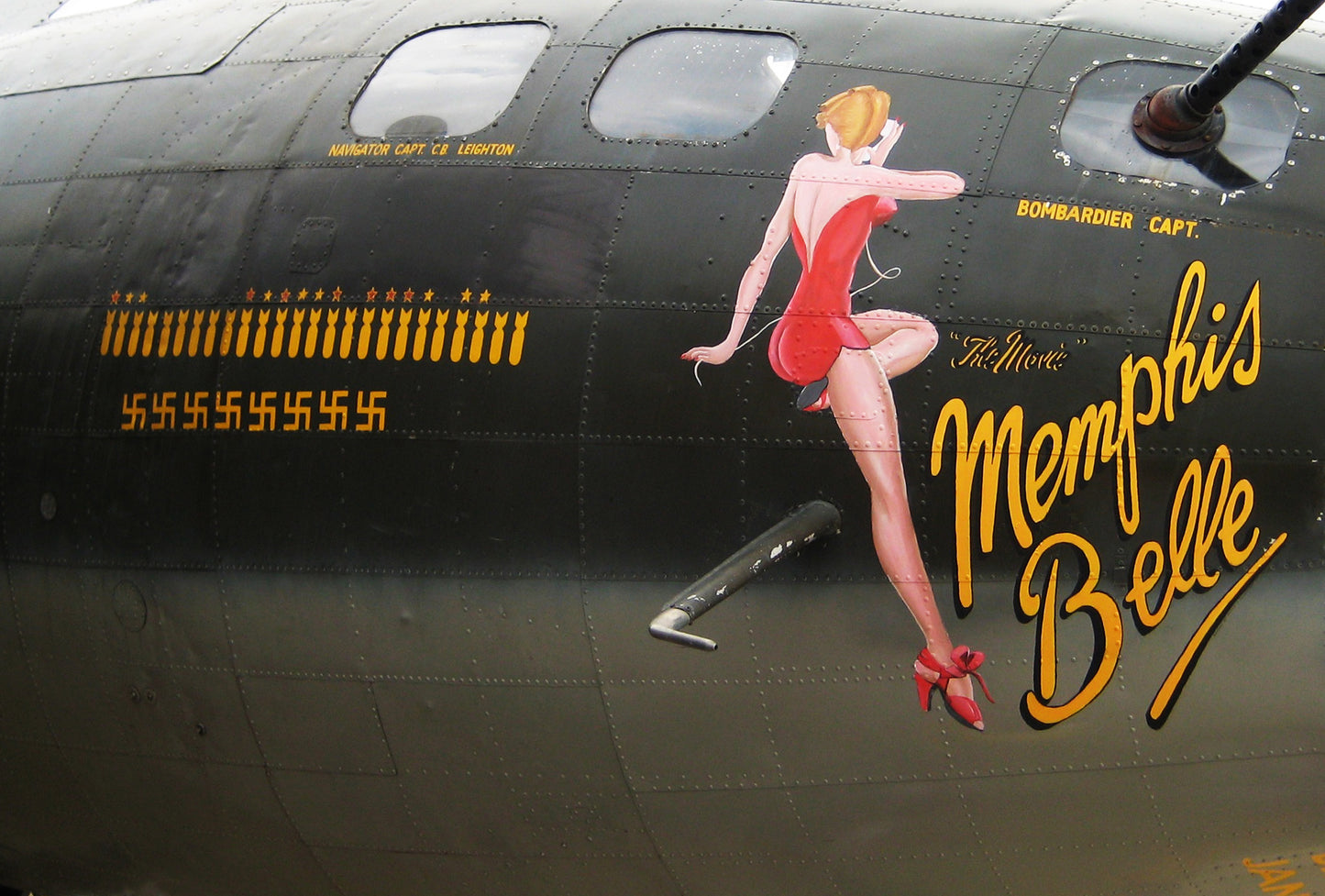 Nose Art Memphis Belle Reproduction Aviation Sign 12x18 - RG9772