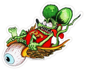 Rat Fink on Flying Eye RVG4995S