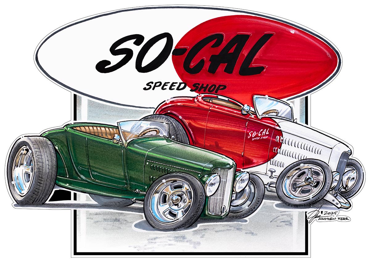 SCSS046 roadsters-b Diecut 20x14
