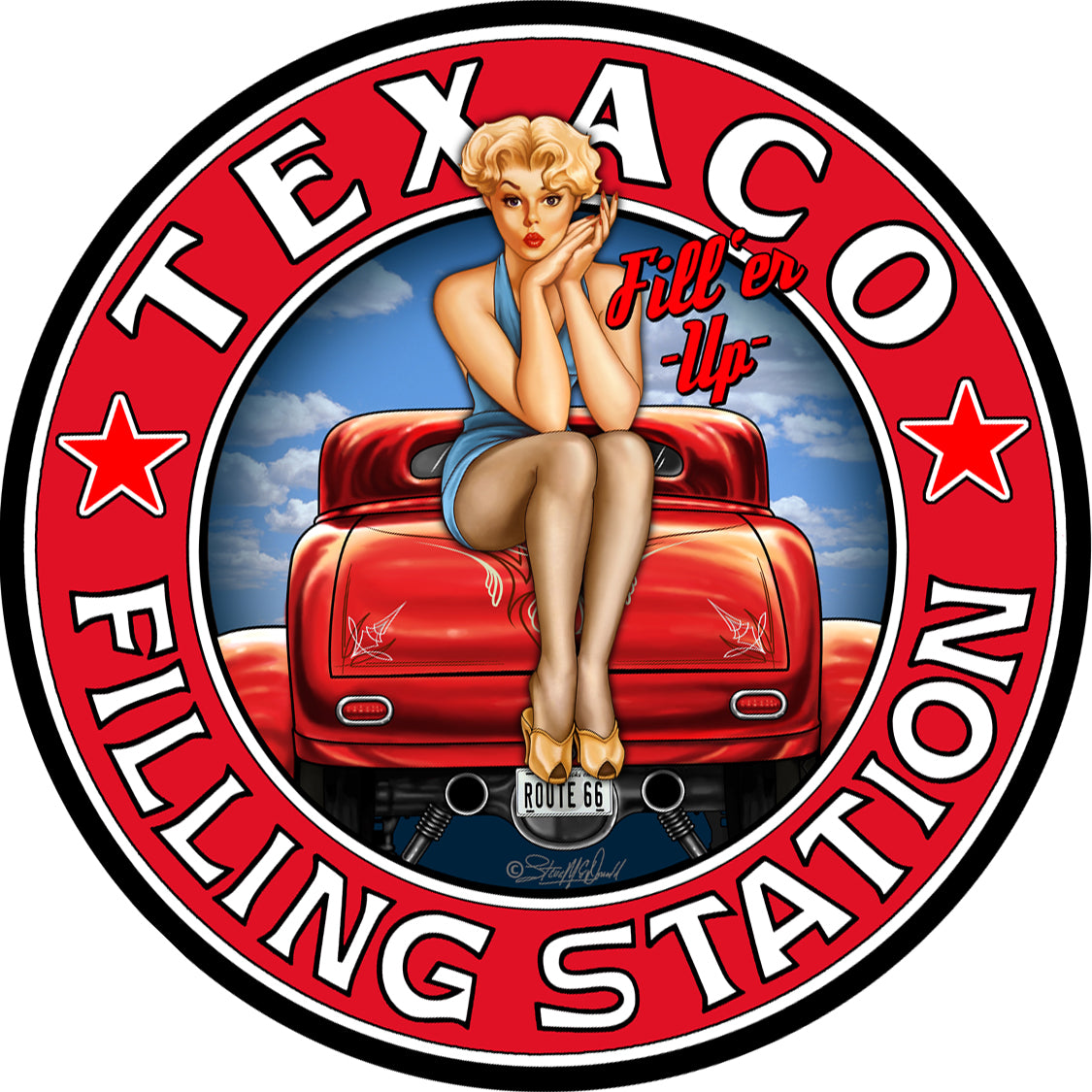 SM809 - Texaco Girl 7