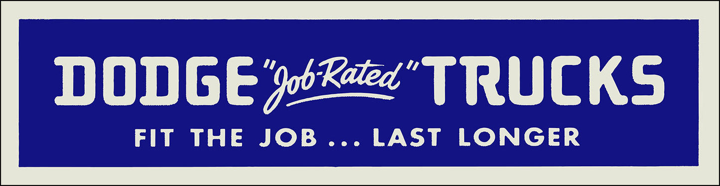 AMI234 - DODGE JOB RATED TRUCKS