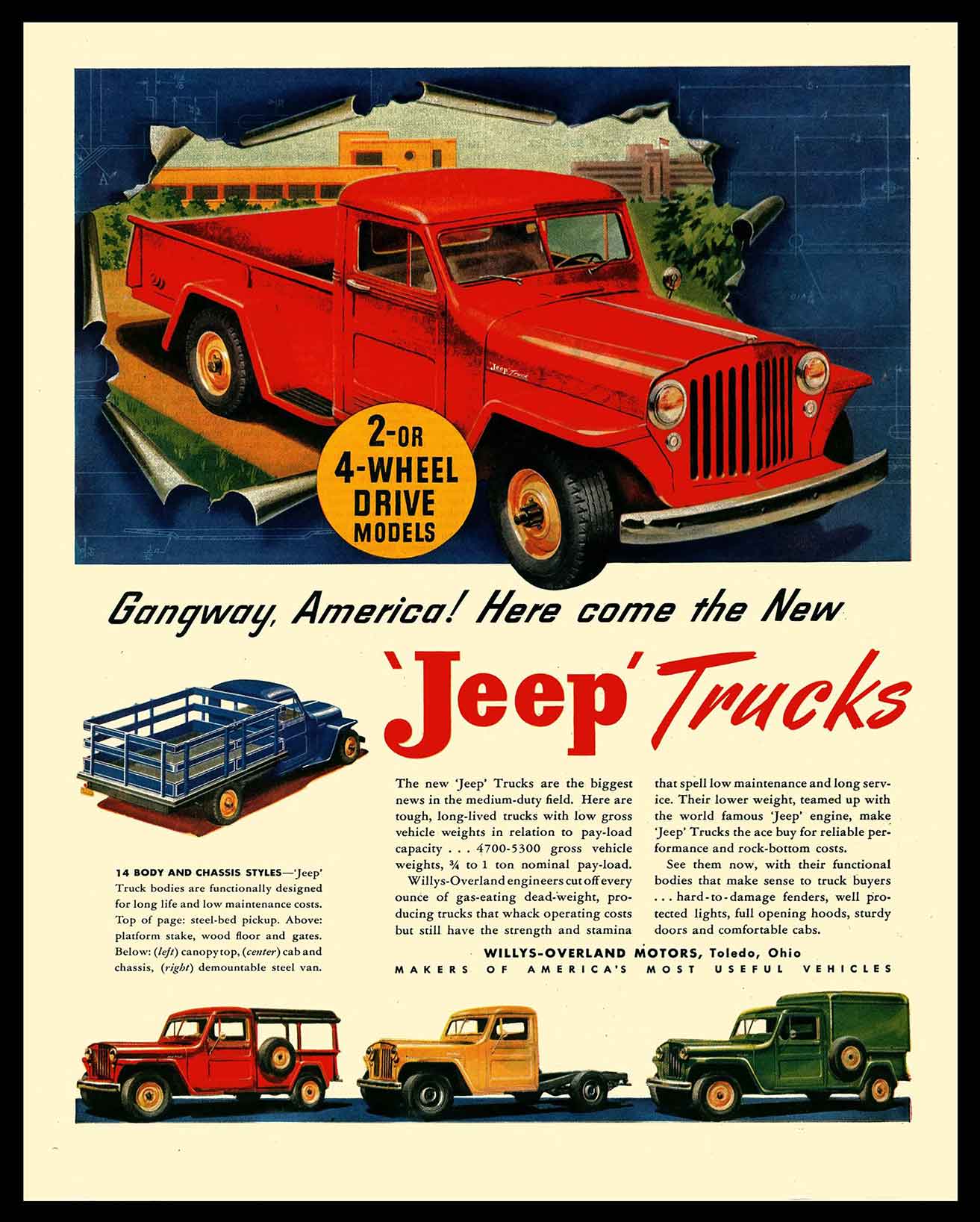 AMI454 - JEEP TRUCK AD - PLASMA