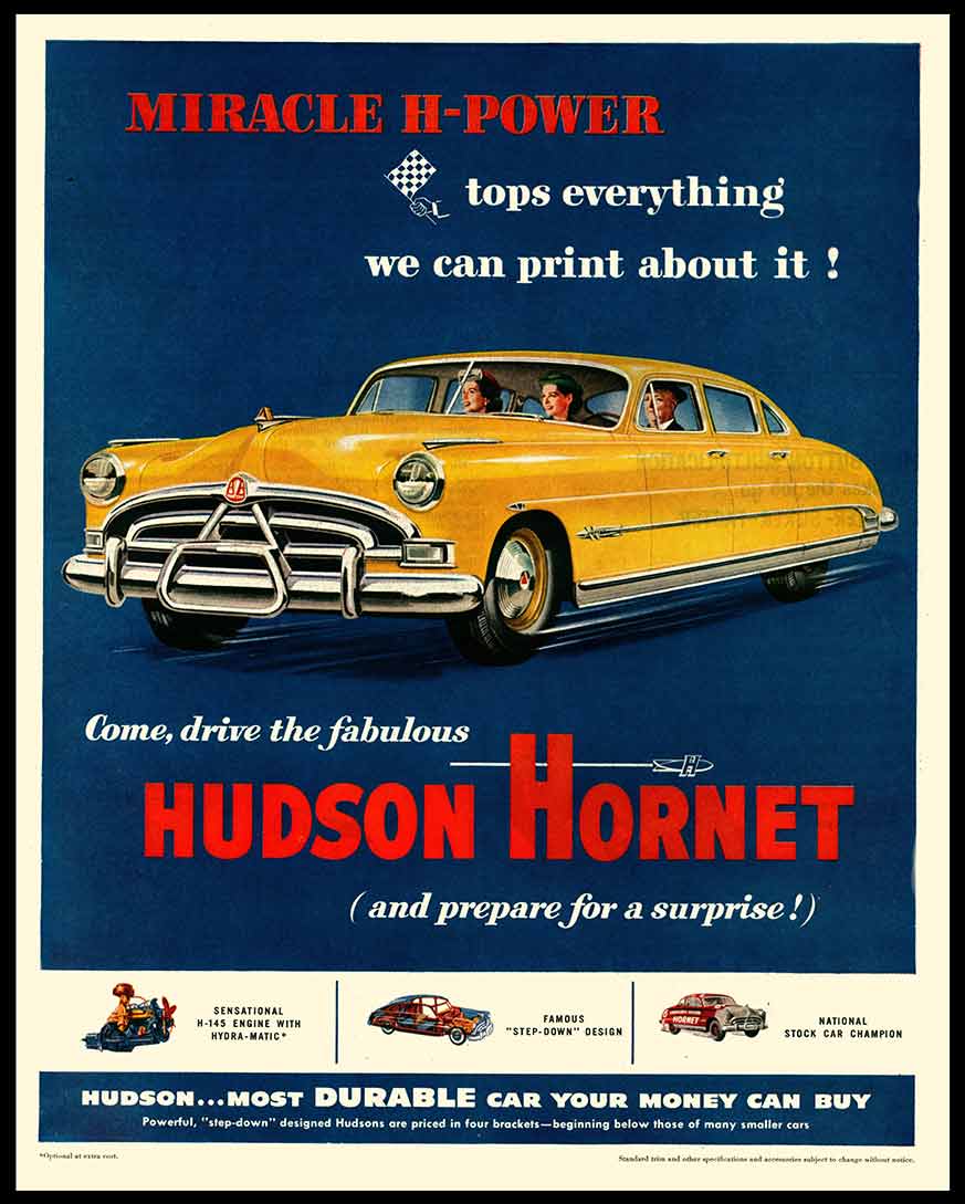 AMI478 - HUDSON HORNET - PLASMA
