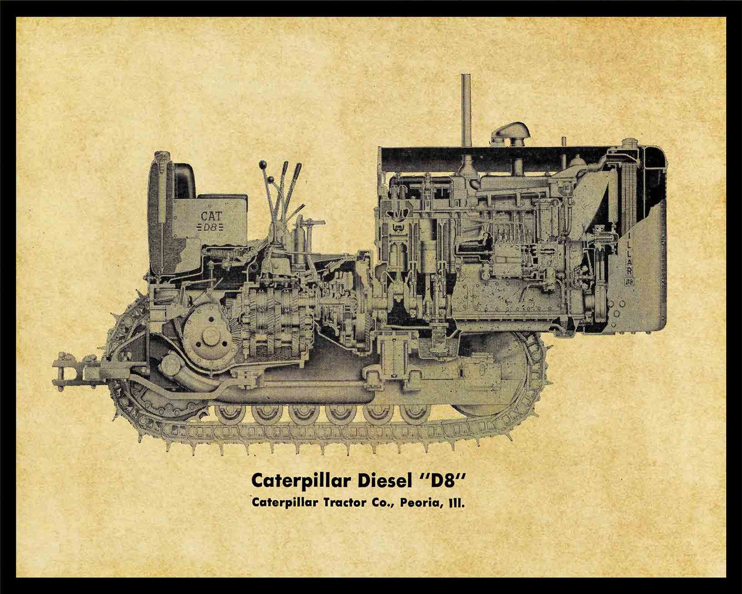 AMI504 - CATERPILLAR DIESEL D8 - PLASMA