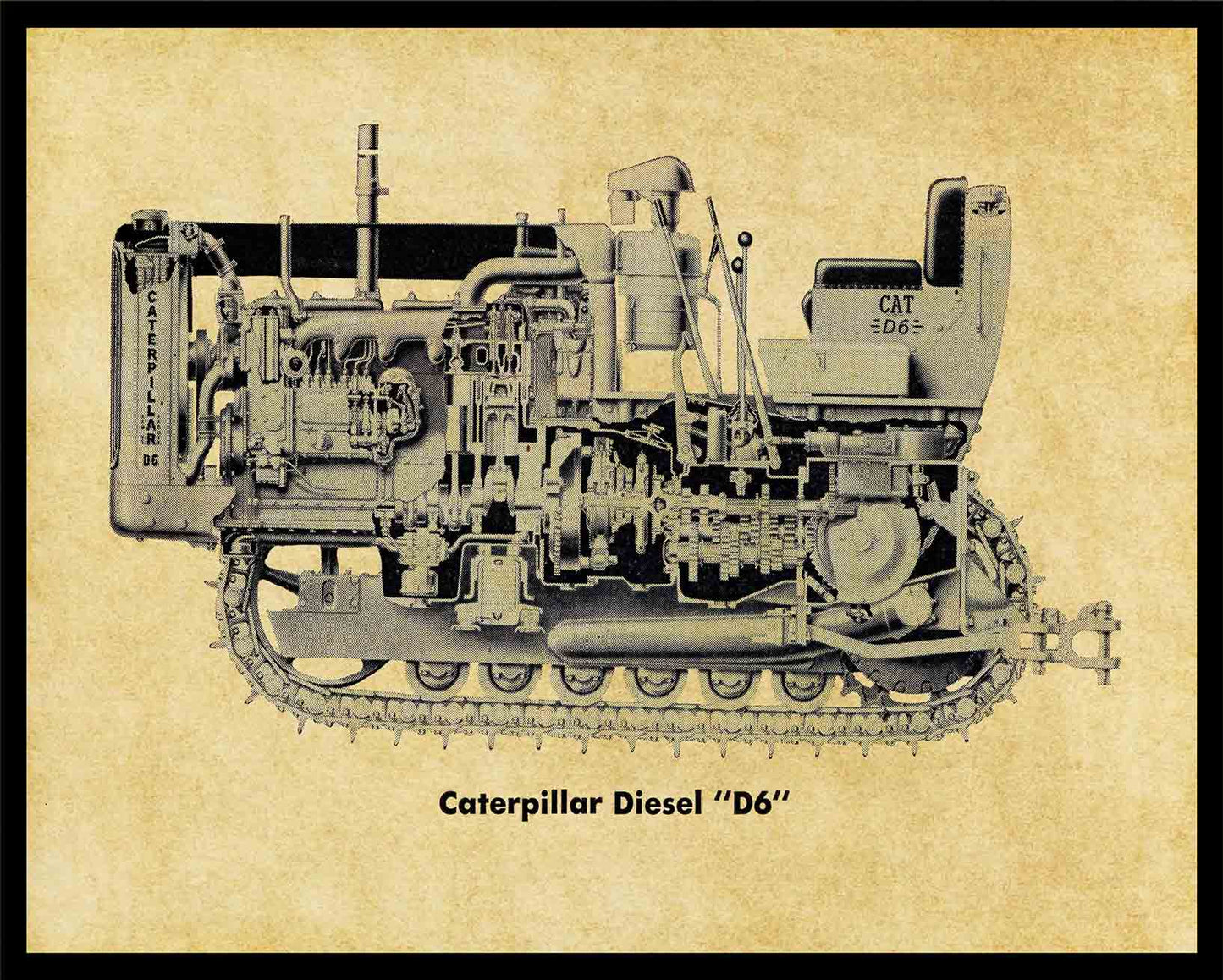 AMI506 - CATERPILLAR DIESEL D6 - PLASMA