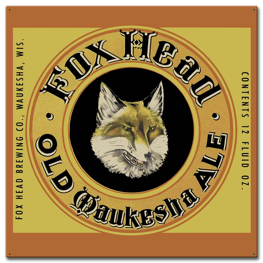AMI557 - FOX HEAD OLD MAUKESHA ALE - PLASMA