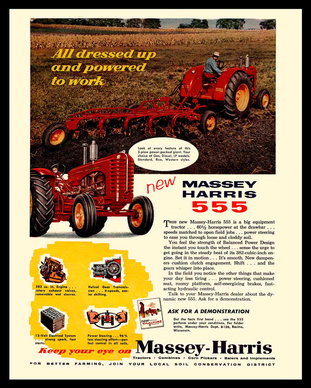 AMI734 - MASSEY HARRIS - PLASMA