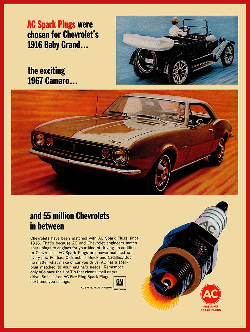 AMI829 - 1967 CAMARO AC RED
