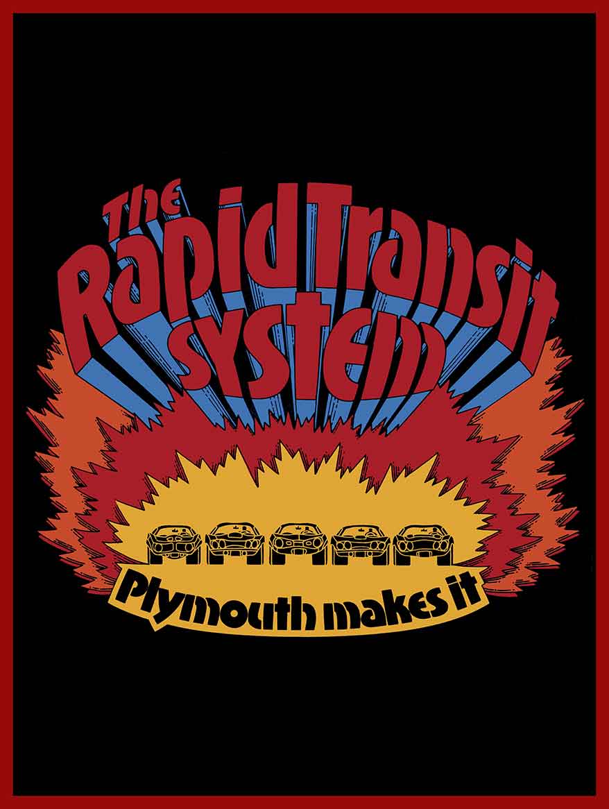 AMI844 - 1970 PLYMOUTH RTS RED