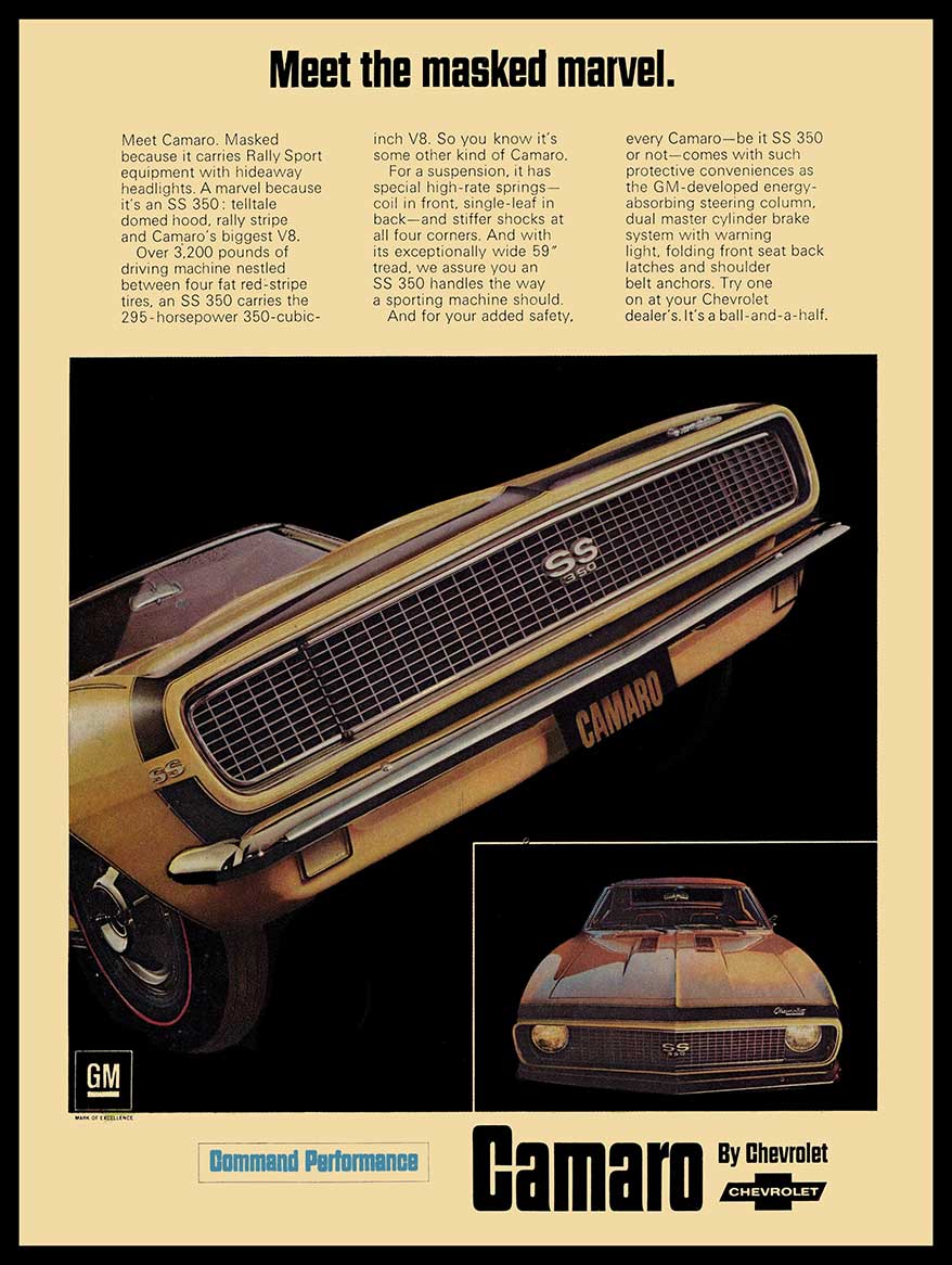 AMI883 - 1967 CAMARO SS