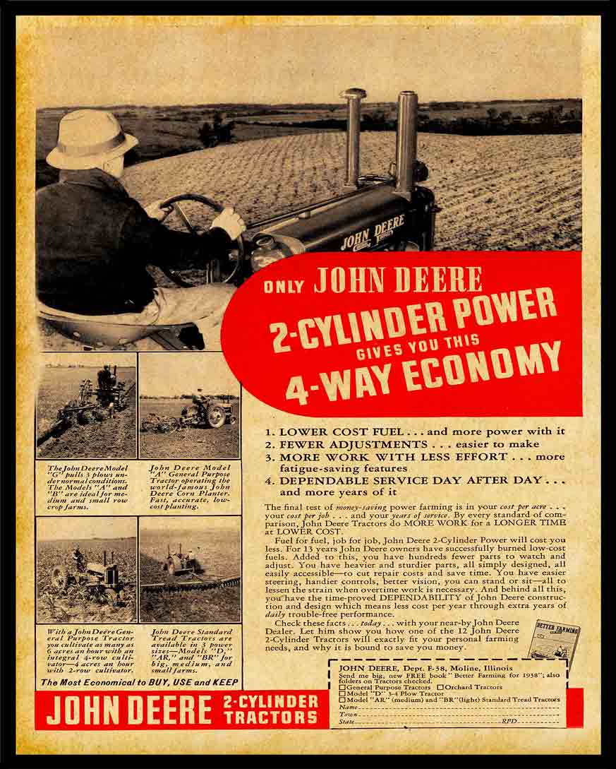 AMI946 - KILO 1938 JOHN DEERE 2 - PLASMA