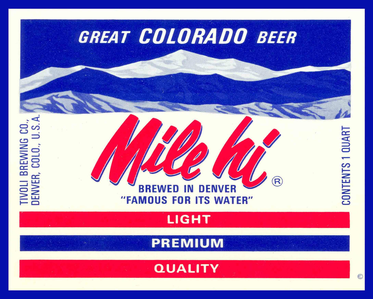 AMI964 - MILE HI BEER - PLASMA