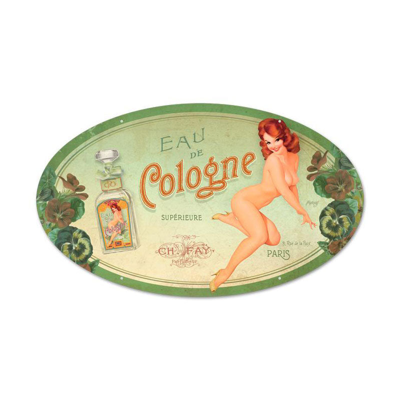 Cologne Pinup Vintage Sign