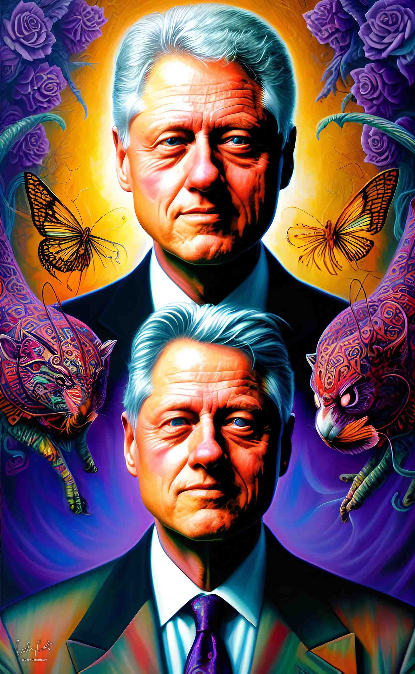 CCA004 - BILL CLINTON - PLASMA