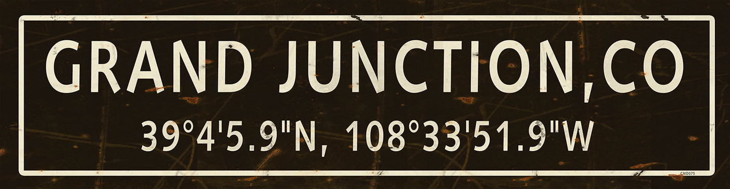 CMD075 - GRAND JUNCTION COORDINATES