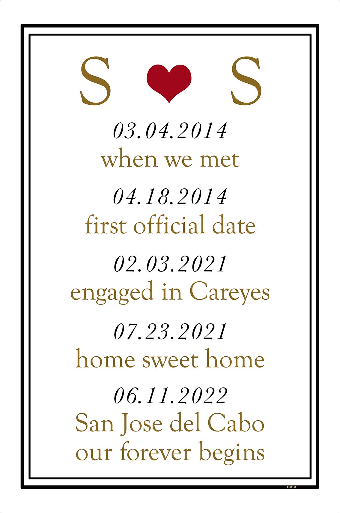 CMD153 - LOVE STORY SS