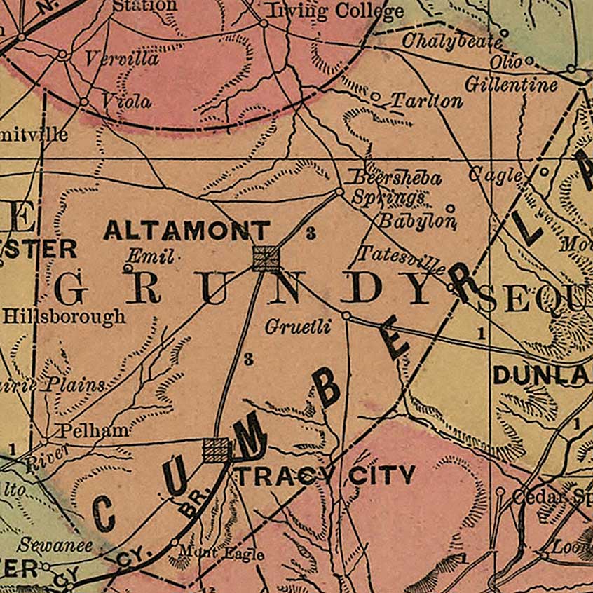 GCL008 - GRUNDY MAP