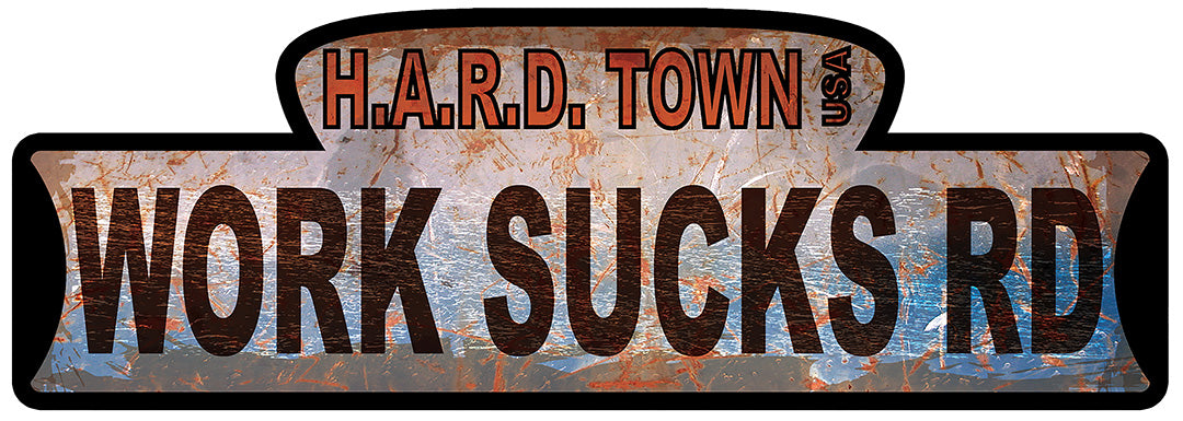HARD005 - HARD STREET SIGN - PLASMA