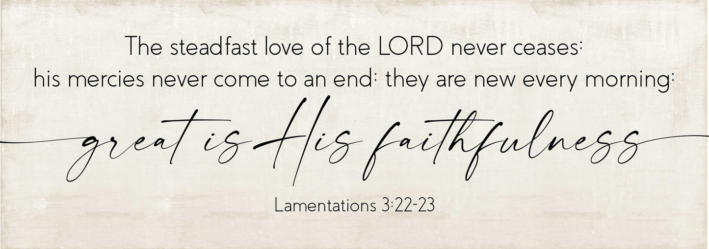 KBR794 - GREAT IS HIS FAITH