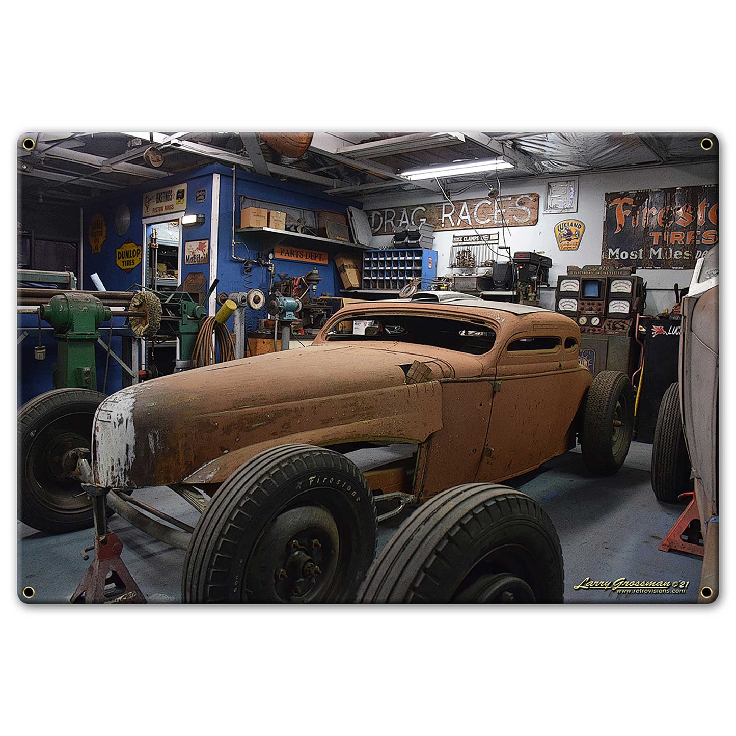 1939 FORD TRUCK 18 x 12 Custom Shape