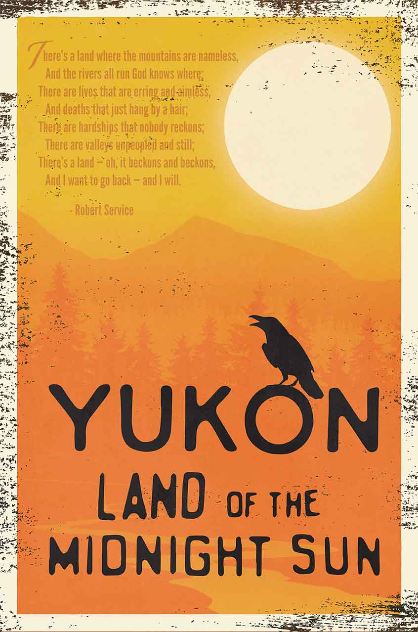 NOO006 - YUKON LAND MIDNIGHT SUN