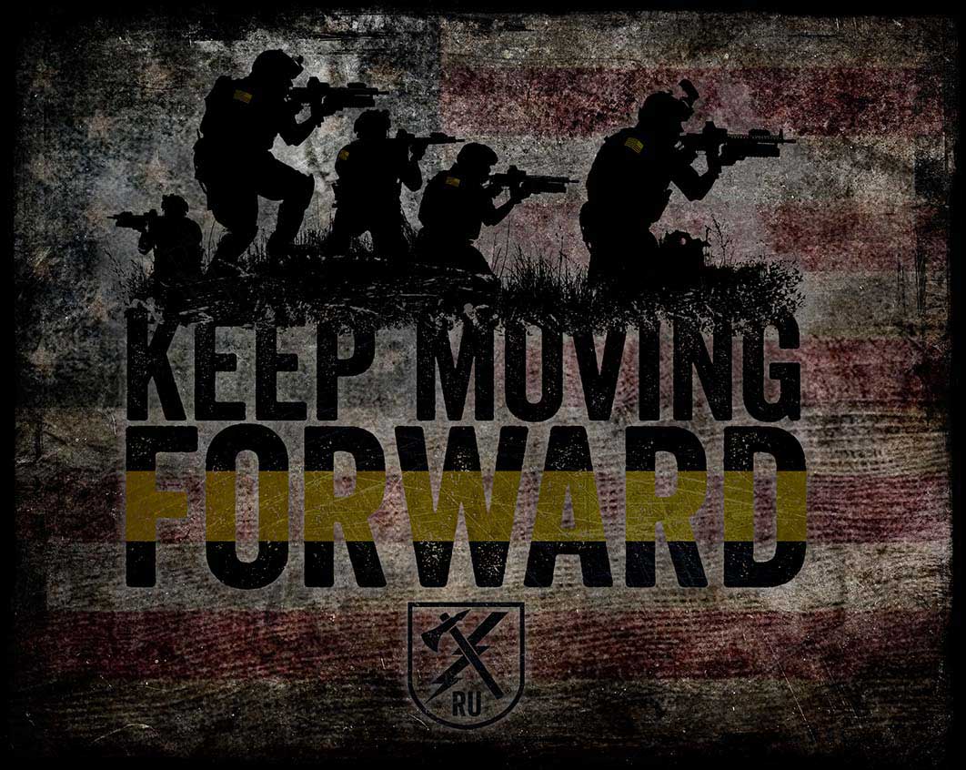 NR2058 - KEEP MOVING FORWARD ARMY