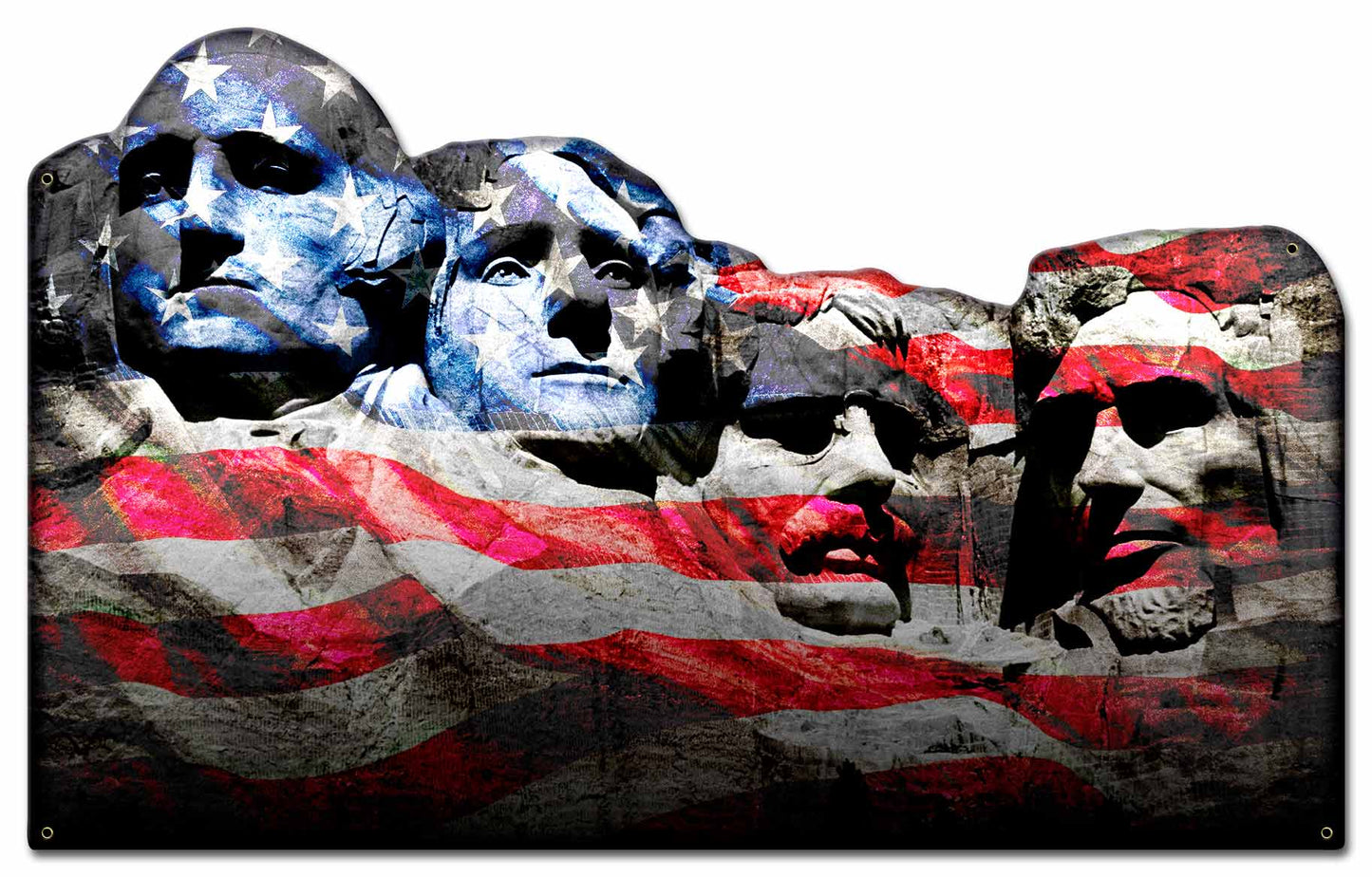 PSB414 - Mount Rushmore Stars and Stripes - PLASMA