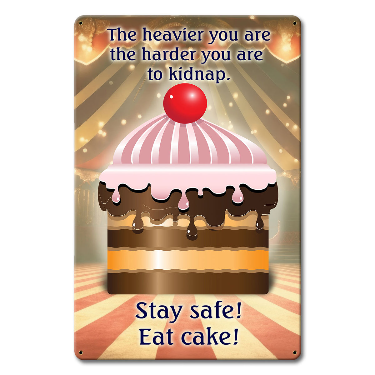 PTSB671 - Stay Safe Eat Cake