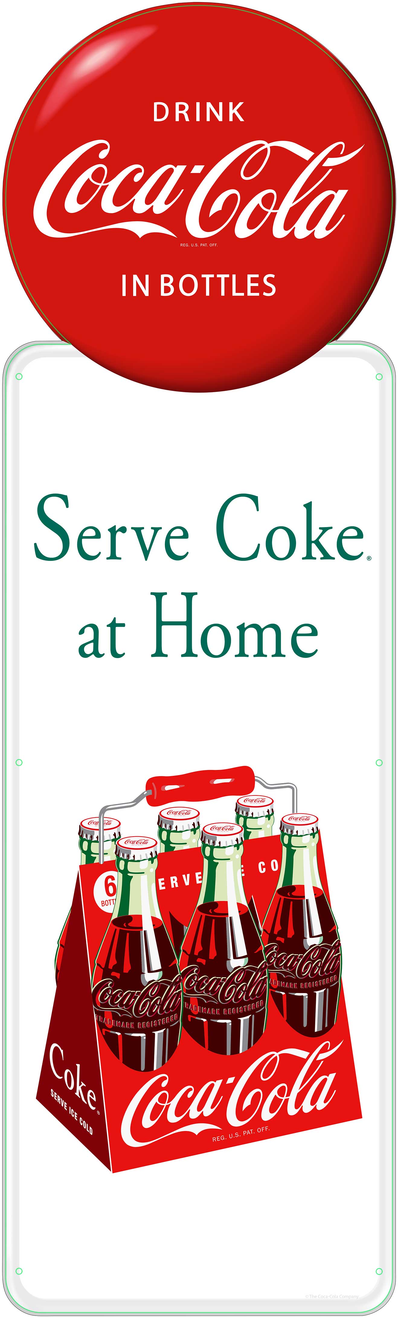 RPC3954 - 178662 SERVE COKE AT HOME PILASTER