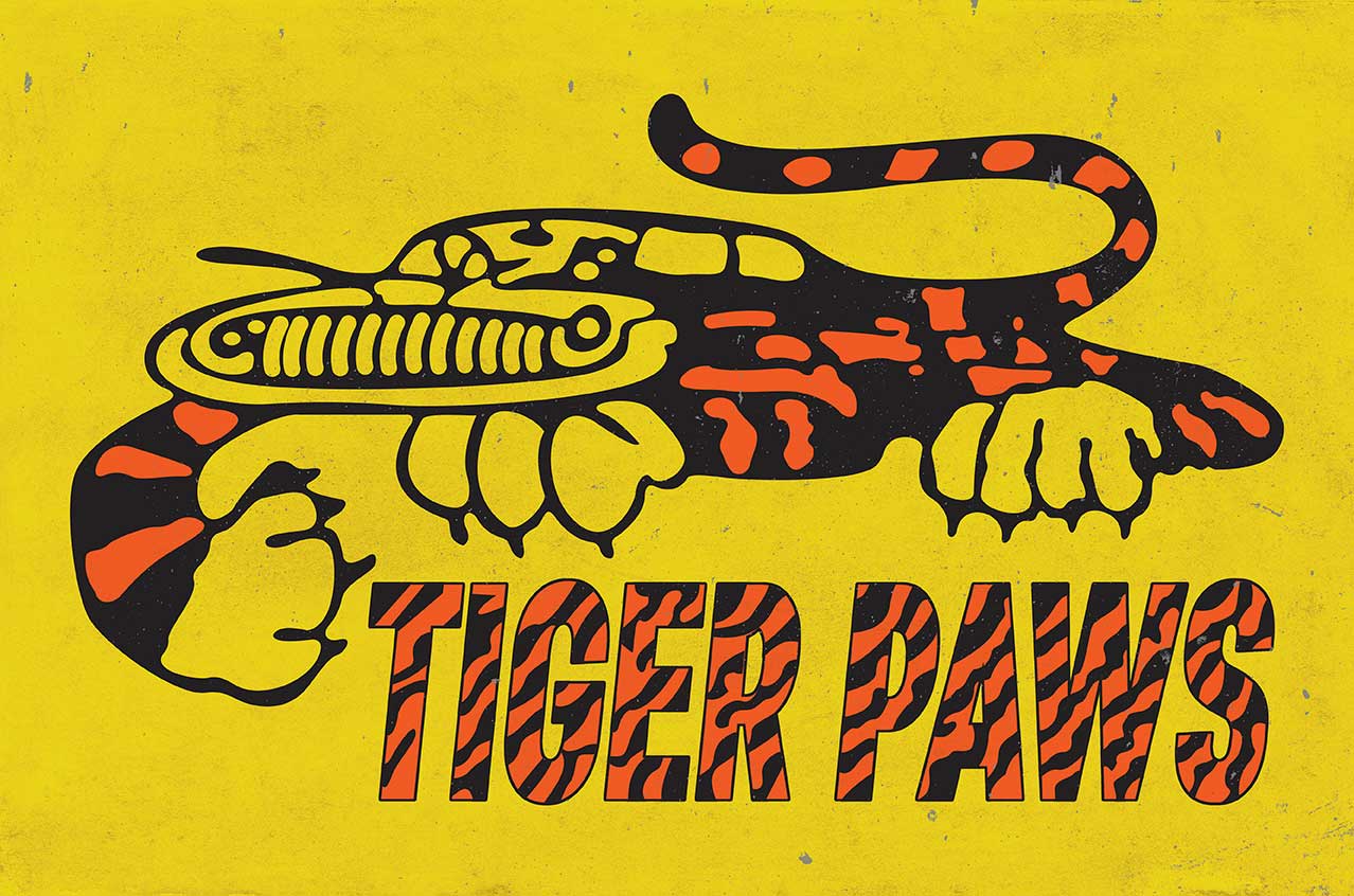 RR761 - TIGER PAWS