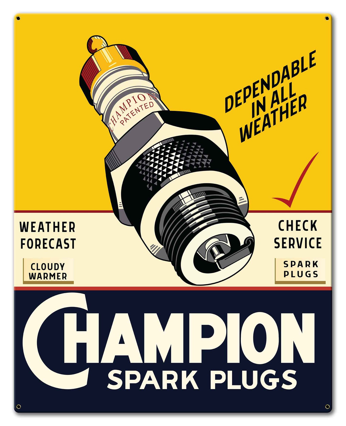 RR770 - CHAMPION SPARK PLUGS - PLASMA