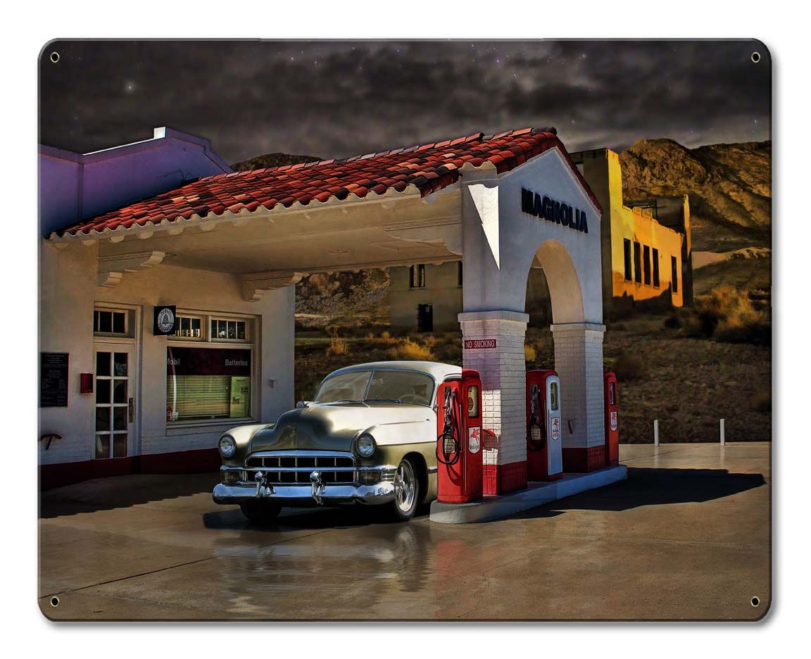 Lonesome Town Vintage Sign
