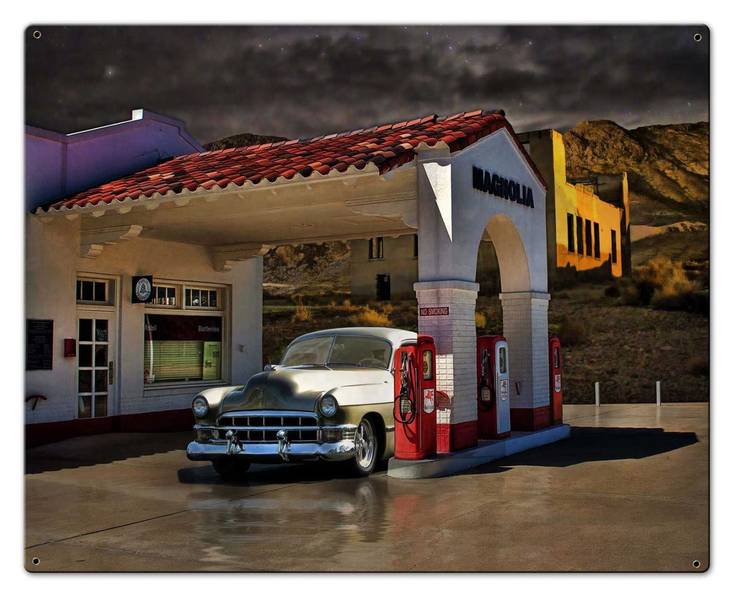 Lonesome Town Vintage Sign - PLASMA