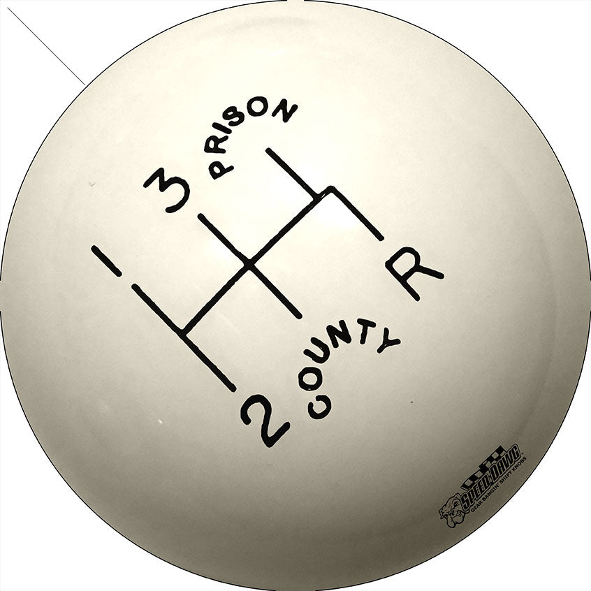 SDSK009 - SHIFT KNOB 5 SPEED WHITE