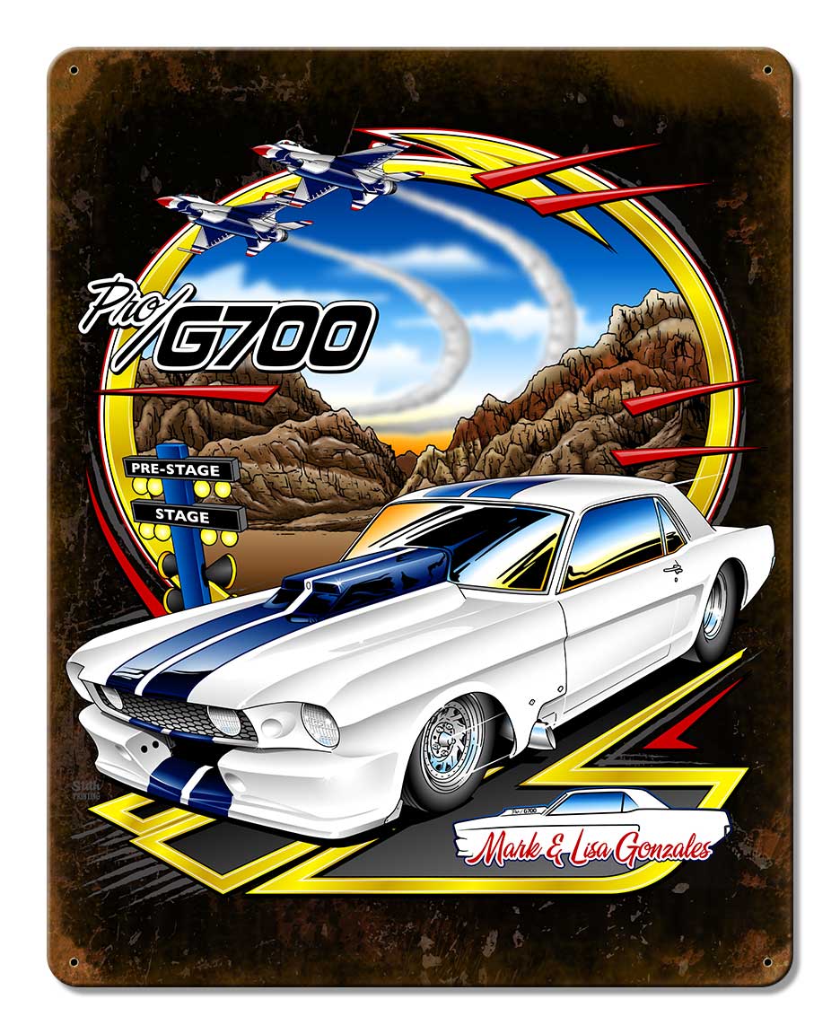 SPI364 - MARK GONZALES 66 MUSTANG