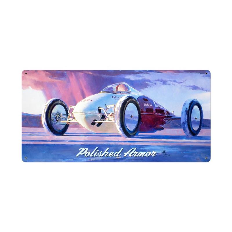 Polished Armor Vintage Sign - PLASMA
