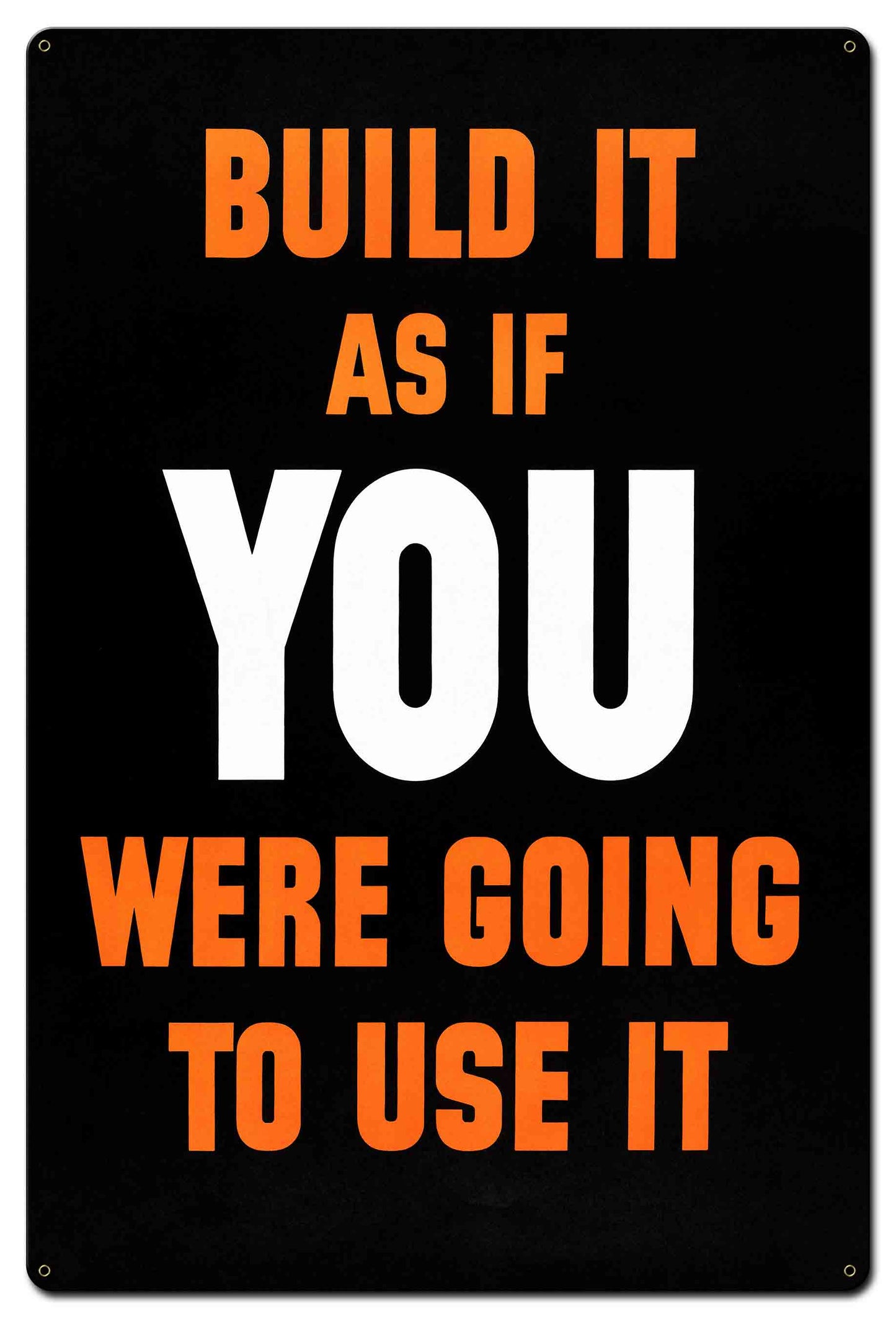 VTG538 - Build It As If You Use It