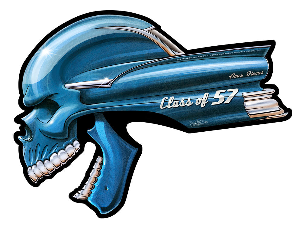 57 Ford Skull