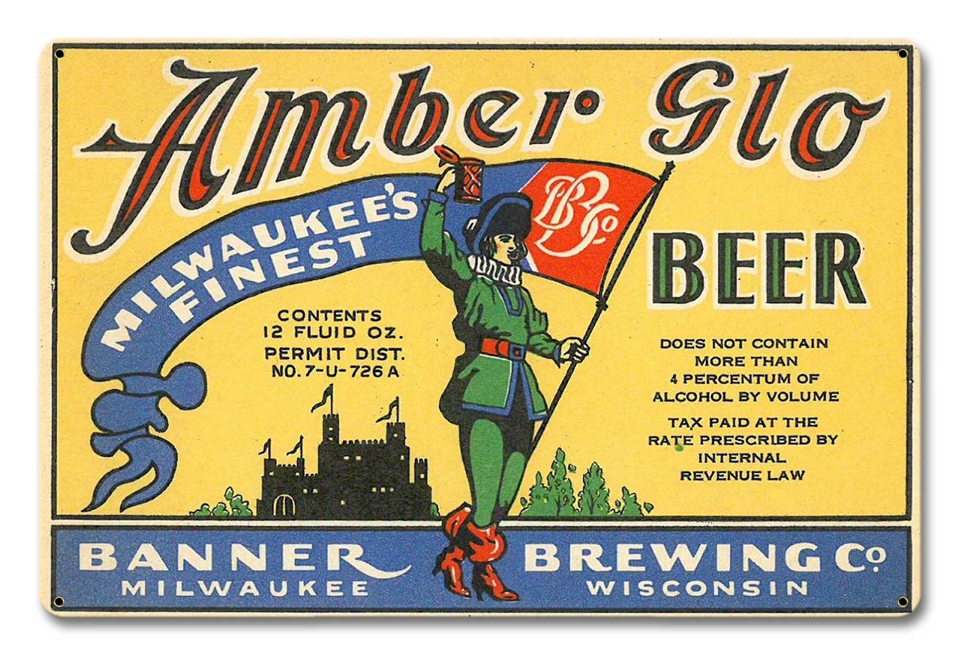 Amber Glo beer