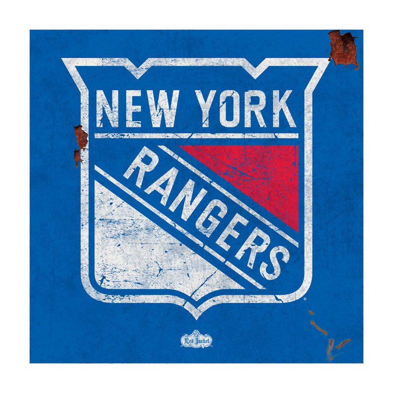 CAL214 - 12 X 12 NYR VINTAGE SIGN