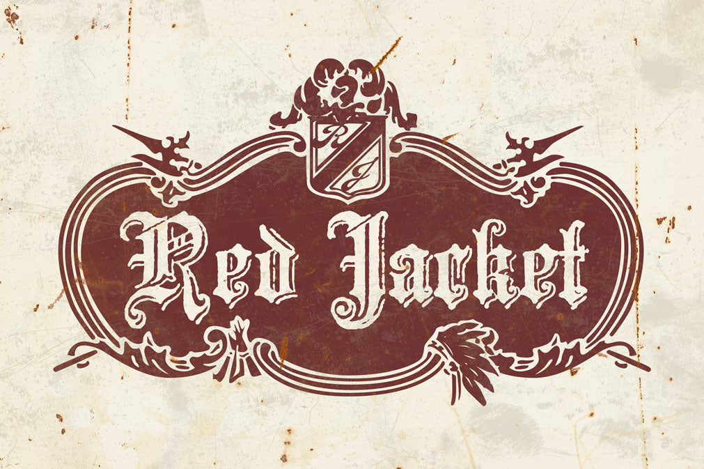 CAL447 - 18 X 12 RED JACKET LOGO VINTAGE SIGN