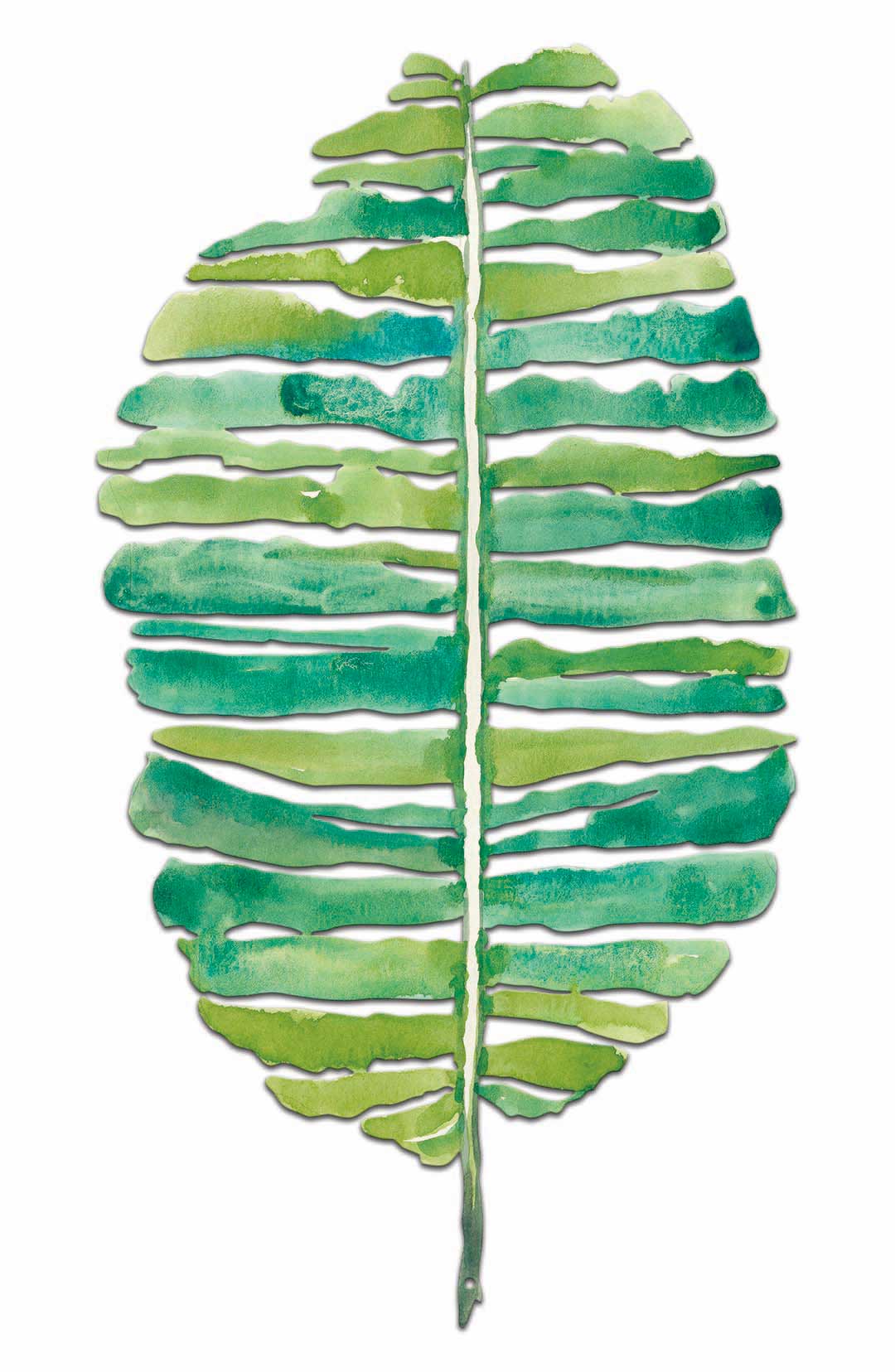 Banana Leaf Vintage Sign