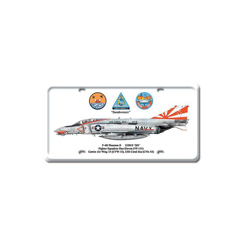 F-4B Phantom Ii Vintage Sign