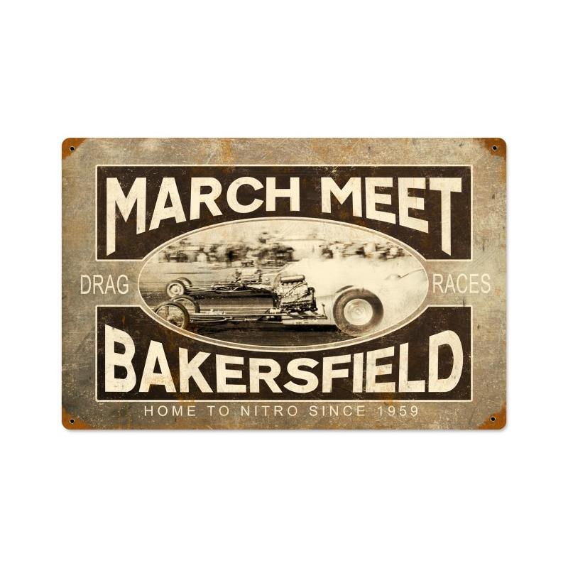 March Meet Vintage Vintage Sign